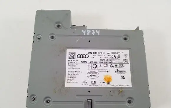 Audi A6 S6 C8 4K Radio/CD/DVD/GPS head unit 4M2035070C
