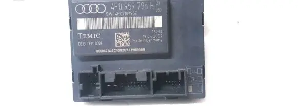 Audi A6 S6 C6 4F Door control unit/module 4F0959795E