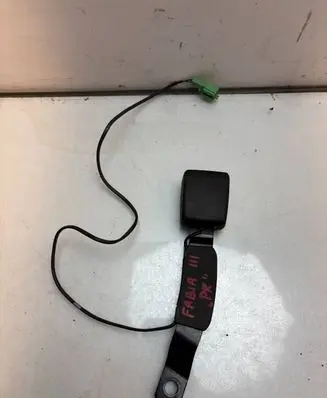 Front seatbelt buckle