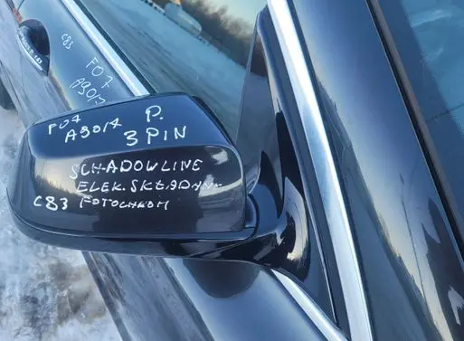 BMW 5 GT F07 Plastic wing mirror trim cover 