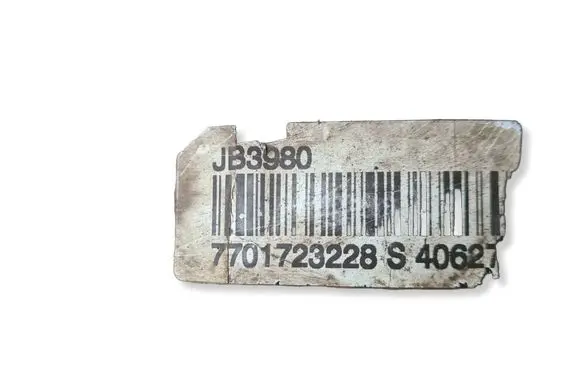 Renault Clio II Manual 5 speed gearbox JB3980 7701723228 S40627