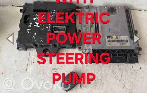Engine ECU kit and lock set