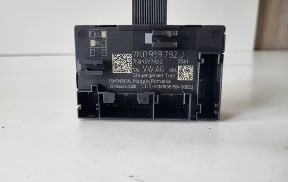 Skoda Yeti (5L) Door control unit/module 7N0959792J