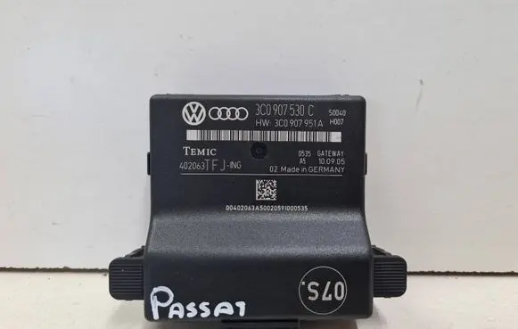 Volkswagen PASSAT B6 Gateway control module 3C0907530C