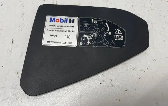 Porsche 911 991 Dashboard side end trim 99150447580