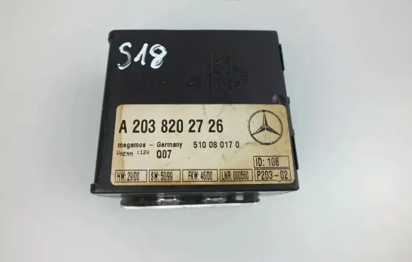 Mercedes-Benz E W211 Alarm control unit/module A2038202726