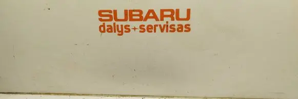 Subaru Impreza II Electric window control switch