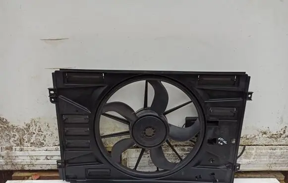 Electric radiator cooling fan