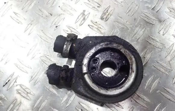 Engine oil radiator