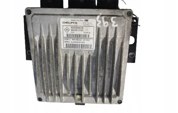 Renault Clio I Engine ECU kit and lock set 8200399038----