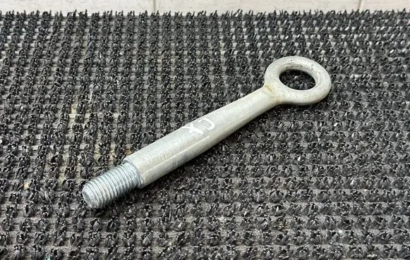 Towing hook eye