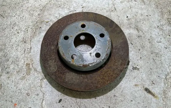 Jeep Wrangler Front brake disc