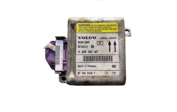 Volvo S40, V40 Airbag control unit/module 30611294 973430040F 0285001147