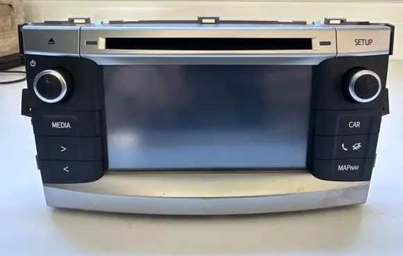 Toyota Verso GPS navigation control unit/module D130014202 TIA2014207