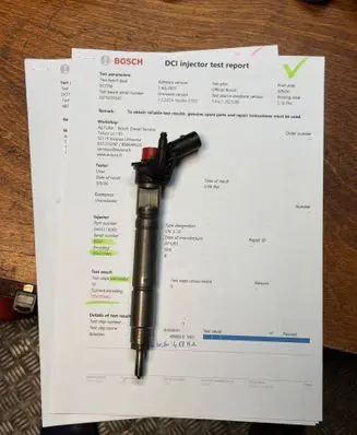 Mercedes-Benz Sprinter W906 Fuel injector A6460701487 071201 0445115069
