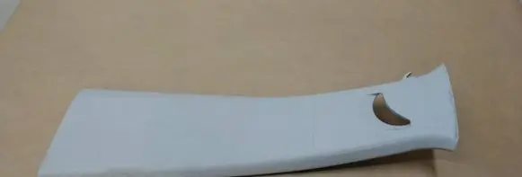 (B) pillar trim (top)