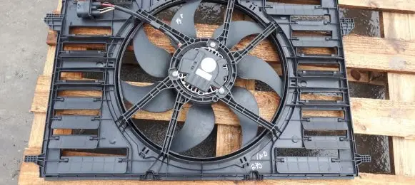 Audi A4 S4 B9 8W Electric radiator cooling fan 8W0959455J 8W0121003G