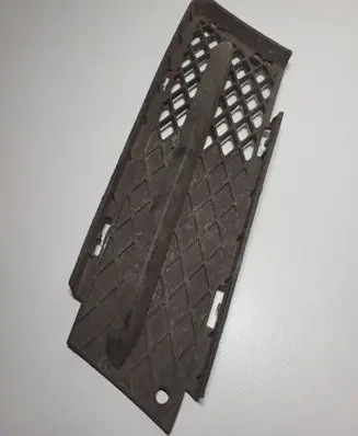 BMW 3 E90 E91 Front bumper lower grill 51117154551