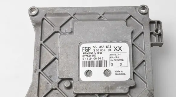 Opel Vectra C Engine control unit/module 55355631