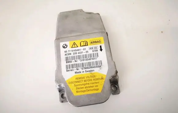 BMW 5 E60 E61 Airbag control unit/module 6577914540101 2204431-25