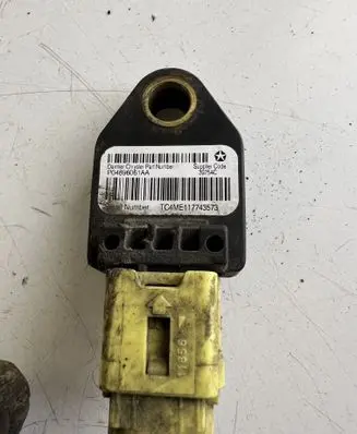 Airbag deployment crash/impact sensor