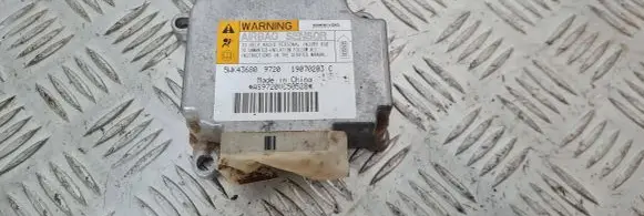 Isuzu D-Max Airbag control unit/module AS9720V050528 19070203C 5WK43680