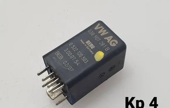 Audi A3 S3 8V Glow plug pre-heat relay 038907281B 0522120503 3000754