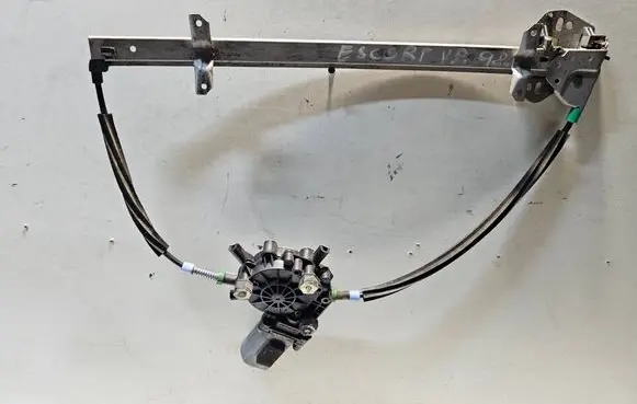 Ford Escort Front door window regulator with motor 91AB14A389C 987LM 0536001801