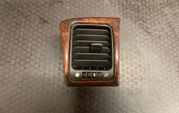 Dashboard side air vent grill/cover trim