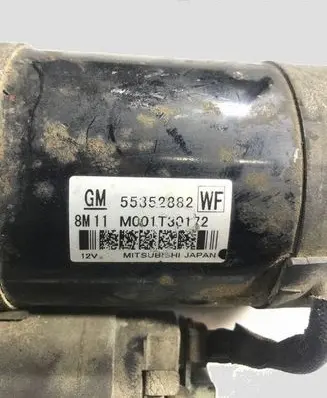 Opel Insignia A Starter motor 55352882 M001T30172