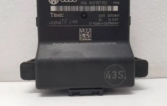 Gateway control module