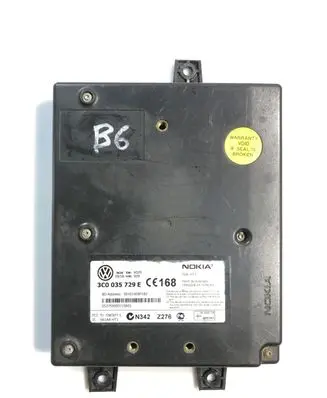 Volkswagen PASSAT B6 Phone control unit/module 3C0035729E 052759093715601