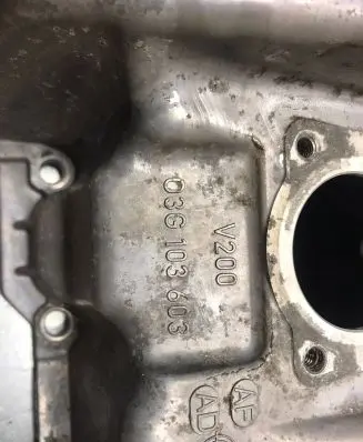Volkswagen Polo Oil sump 03G103603 V200