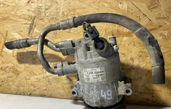 Volkswagen Caddy Air conditioning (A/C) compressor (pump) 5K0820803A 01141228 09194071652D