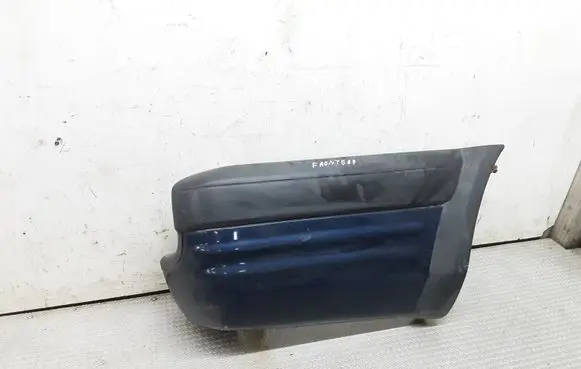 Rear bumper corner part panel trim
