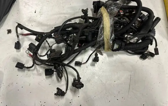 Engine installation wiring loom