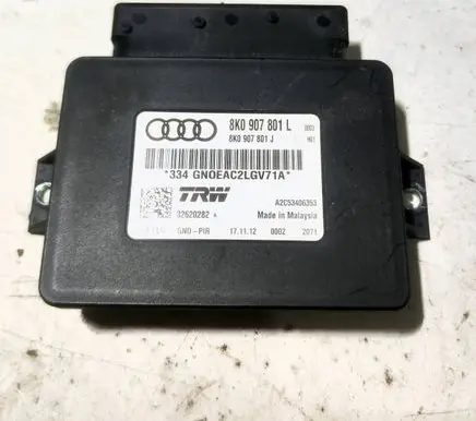 Audi A5 8T 8F Hand brake control module 8K0907801L 8K0907801J