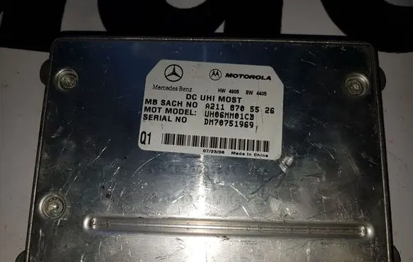 Mercedes-Benz ML W164 Seat control module A2118705526 2118705526