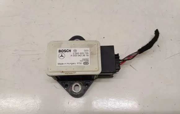 Mercedes-Benz E W212 ESP acceleration yaw rate sensor A0055422618
