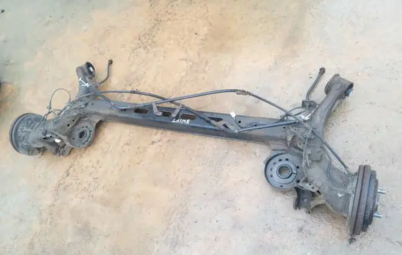 Rear axle beam