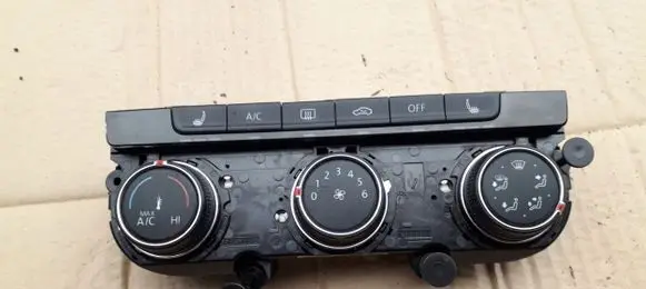 Volkswagen Golf Sportsvan Climate control unit 5G0907426N