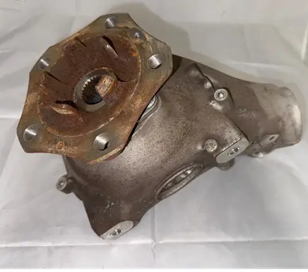 Porsche 911 992 Front wheel hub spindle knuckle 992407257B