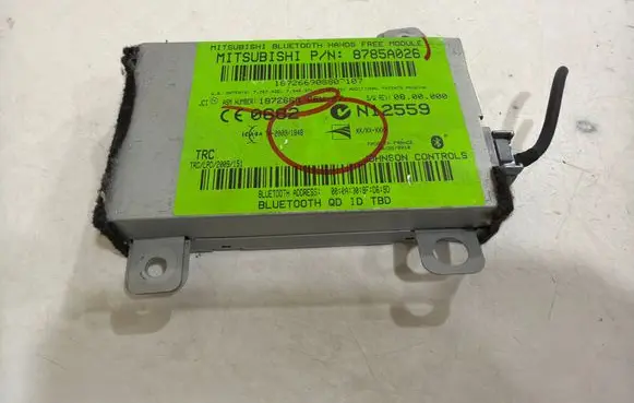 Mitsubishi Outlander Bluetooth control unit module 8785A026