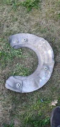 BMW 7 F01 F02 F03 F04 Front brake disc dust cover plate 6775265