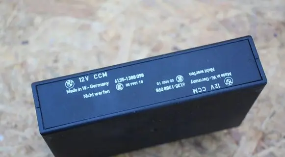 BMW 5 E34 Comfort/convenience module 1388098