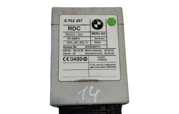 BMW 3 E46 Tire pressure sensor 6759023 053120100205
