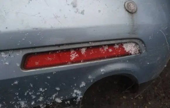 Rear tail light reflector