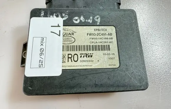 Land Rover Range Rover Sport L494 Hand brake control module CPLA14C261AC FW932C491AB FW9314C168AB
