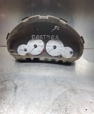 Peugeot Partner Speedometer (instrument cluster) 9646434180 000707503 555000301203