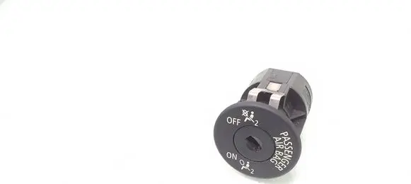Passenger airbag on/off switch
